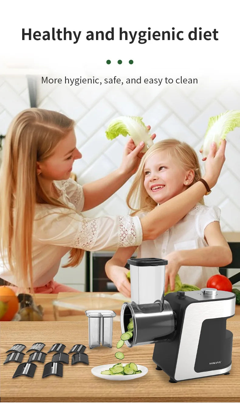 Sokany1180 Vegetable Cutter Slicer Shredder Carrot Potato
