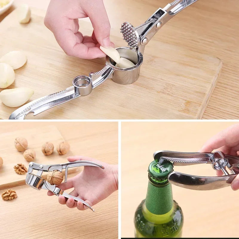 In Garlic Press Nut Clip Bottle Opener Garlic