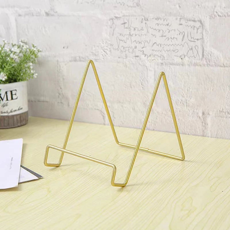 Iron Art Magazine Display Stand Dish Rack Plate