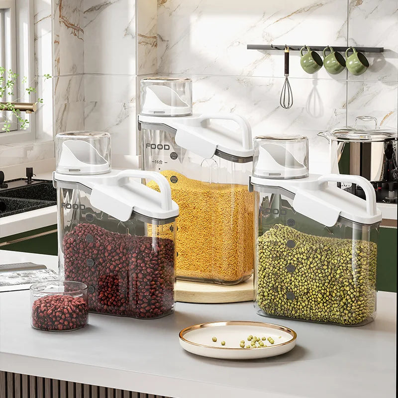 Airtight Food Storage Containers Cereal Dispenser Cereal