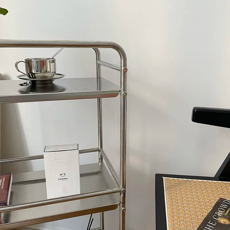 Momo Metal Shelf Ins Modern Sundries Multi-Layer Floor-To-Ceiling