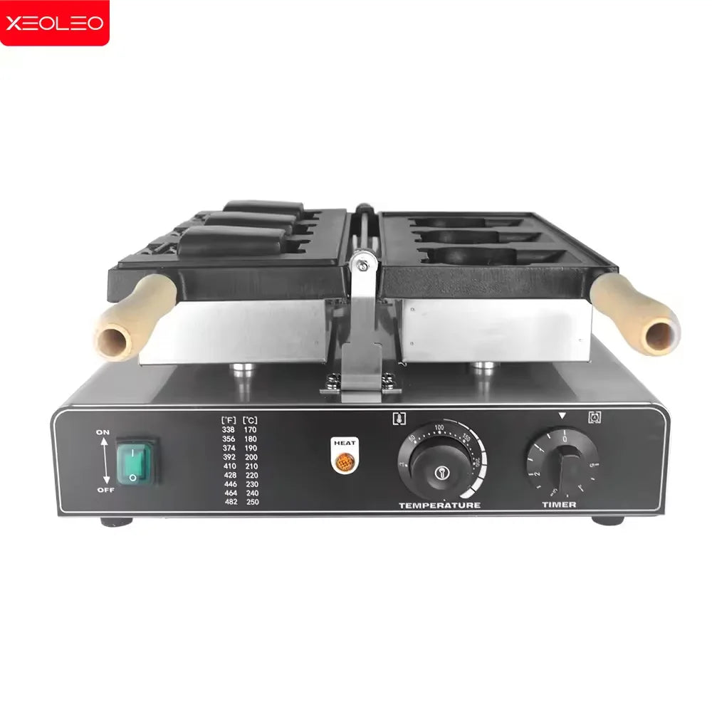 Xeoleo Electric Cartoon Kitty Cat Waffle Machine 1800w