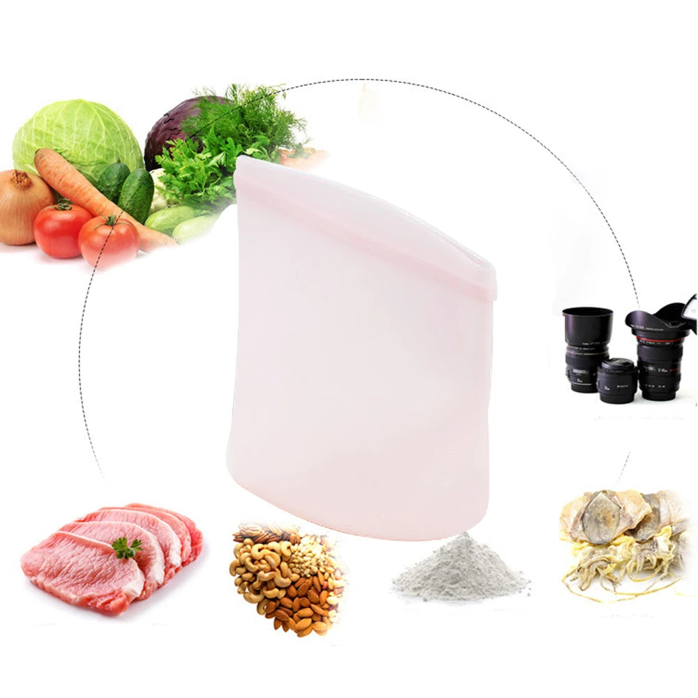 Silicone Food Storage Bags Leakproof Containers Reusable