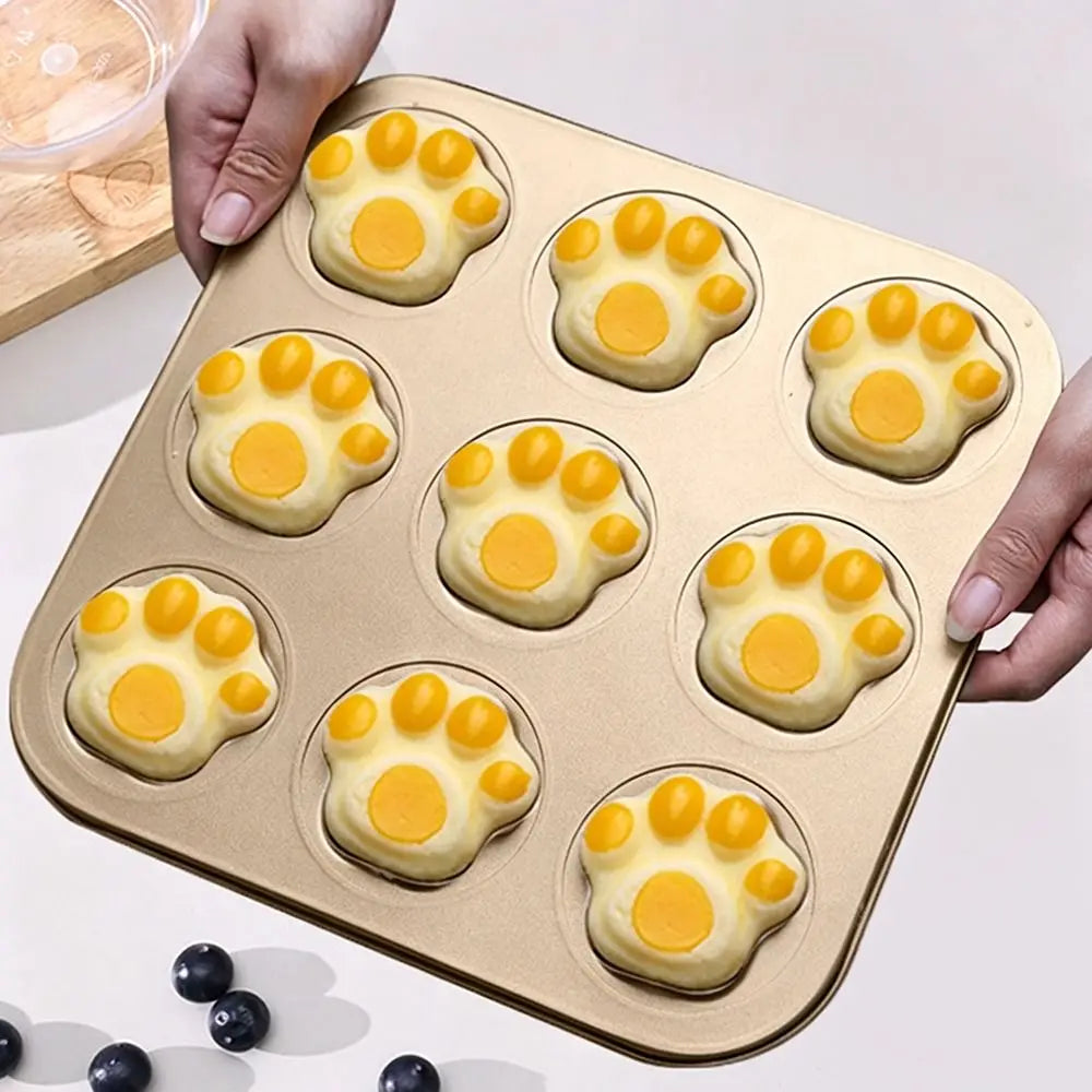 Cute 6/12 Cavity Cake Mold Non Stick Carbon