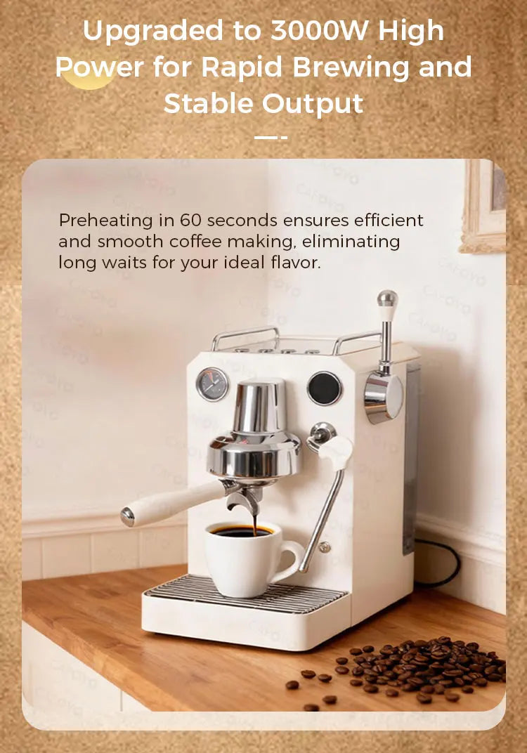 Gemilai Owl Pro3006h Small Semi-Automatic Coffee Machine Freshly