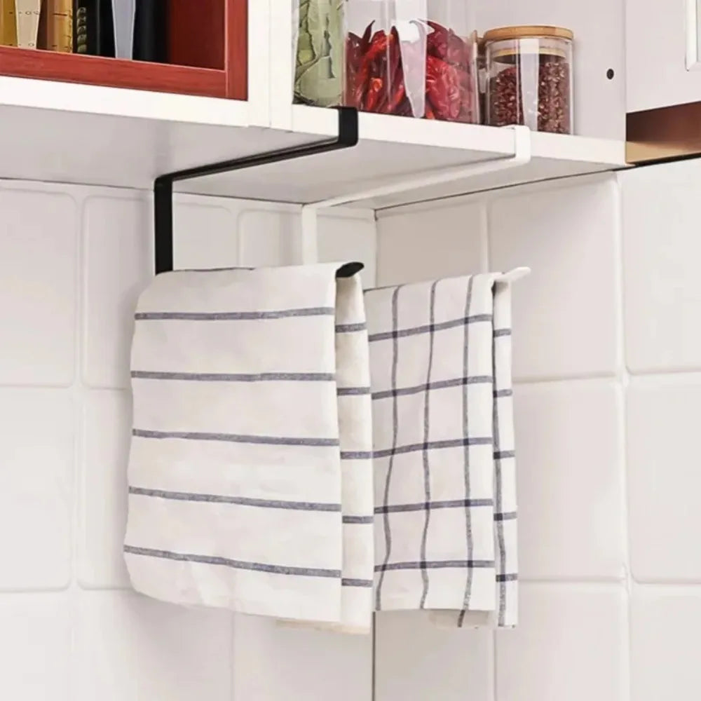 Space Saving Under Cabinet Paper Towel Holder No