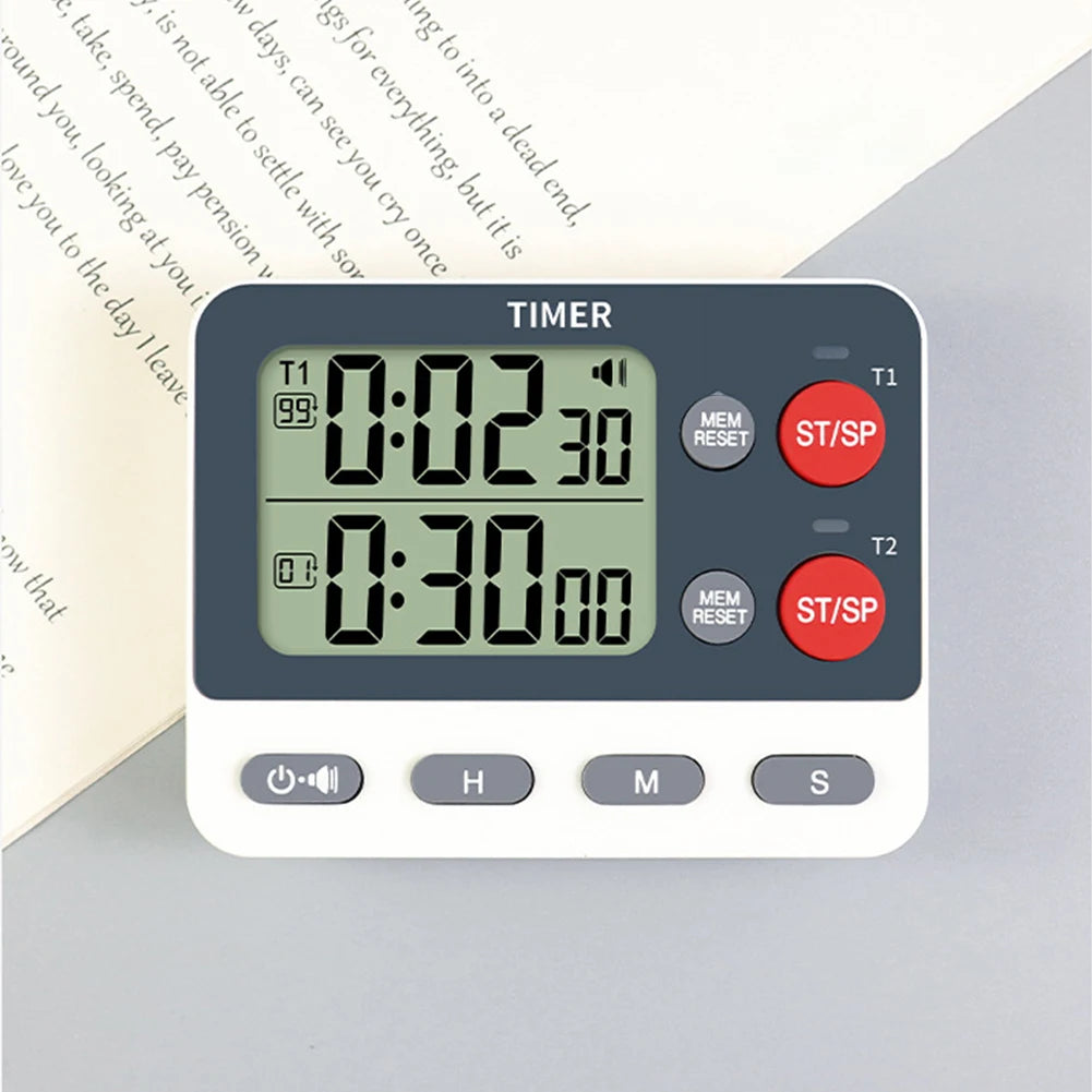 Dual Digital Timer Count Up/Down Timer Memory Function