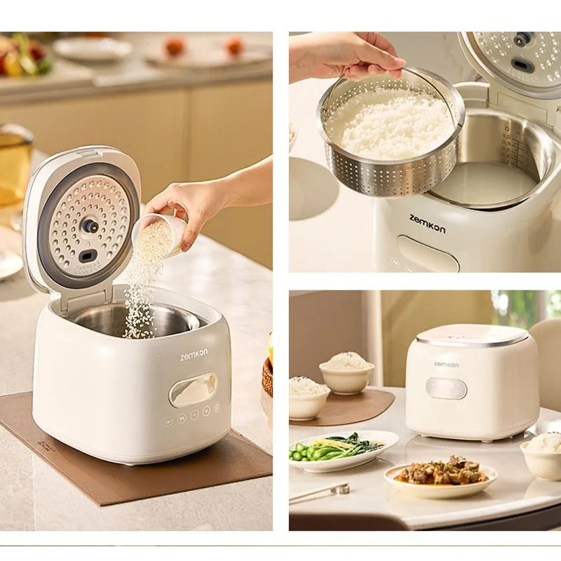 German Zemkon 5l Electric Rice Cooker Stainless Steel