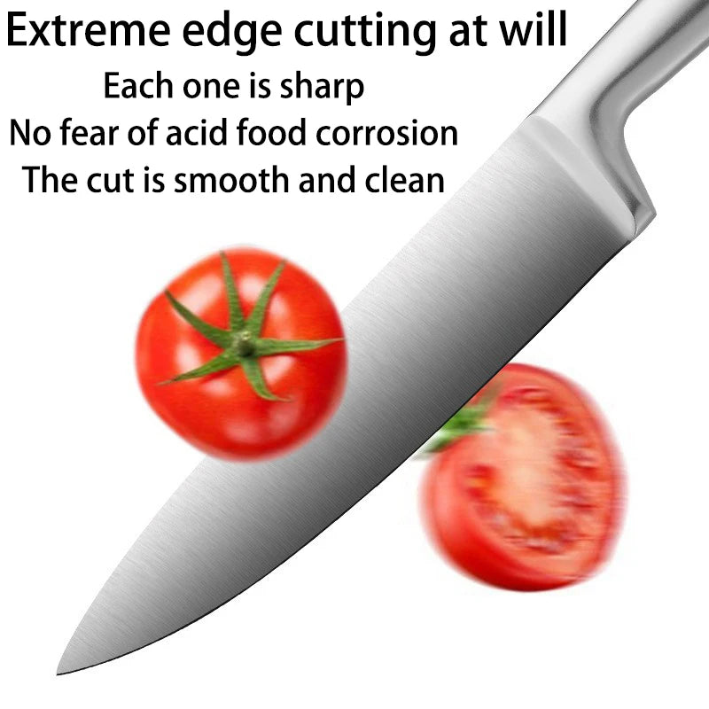 5-Piece Knife Stainless Steel Sharp Chefs Peeler Suitable