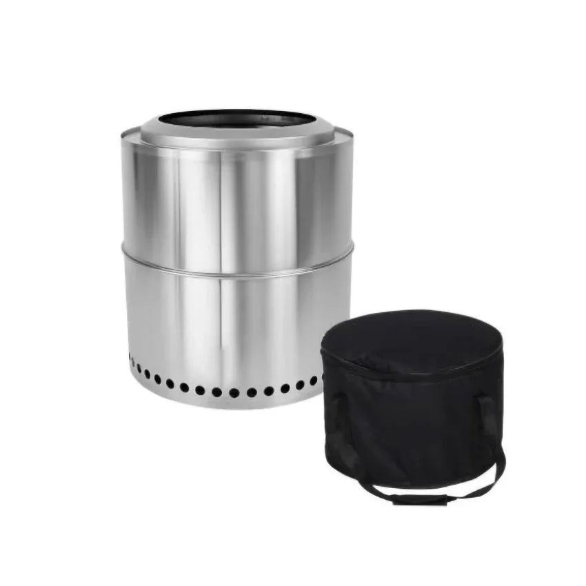 Camping Firewood Stove Folding Windproof Wood Burning Stove