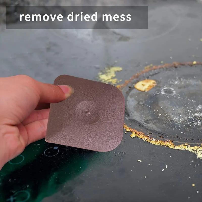 Tableware Scraper Cast Iron Cleaning Scraper Polycarbonate