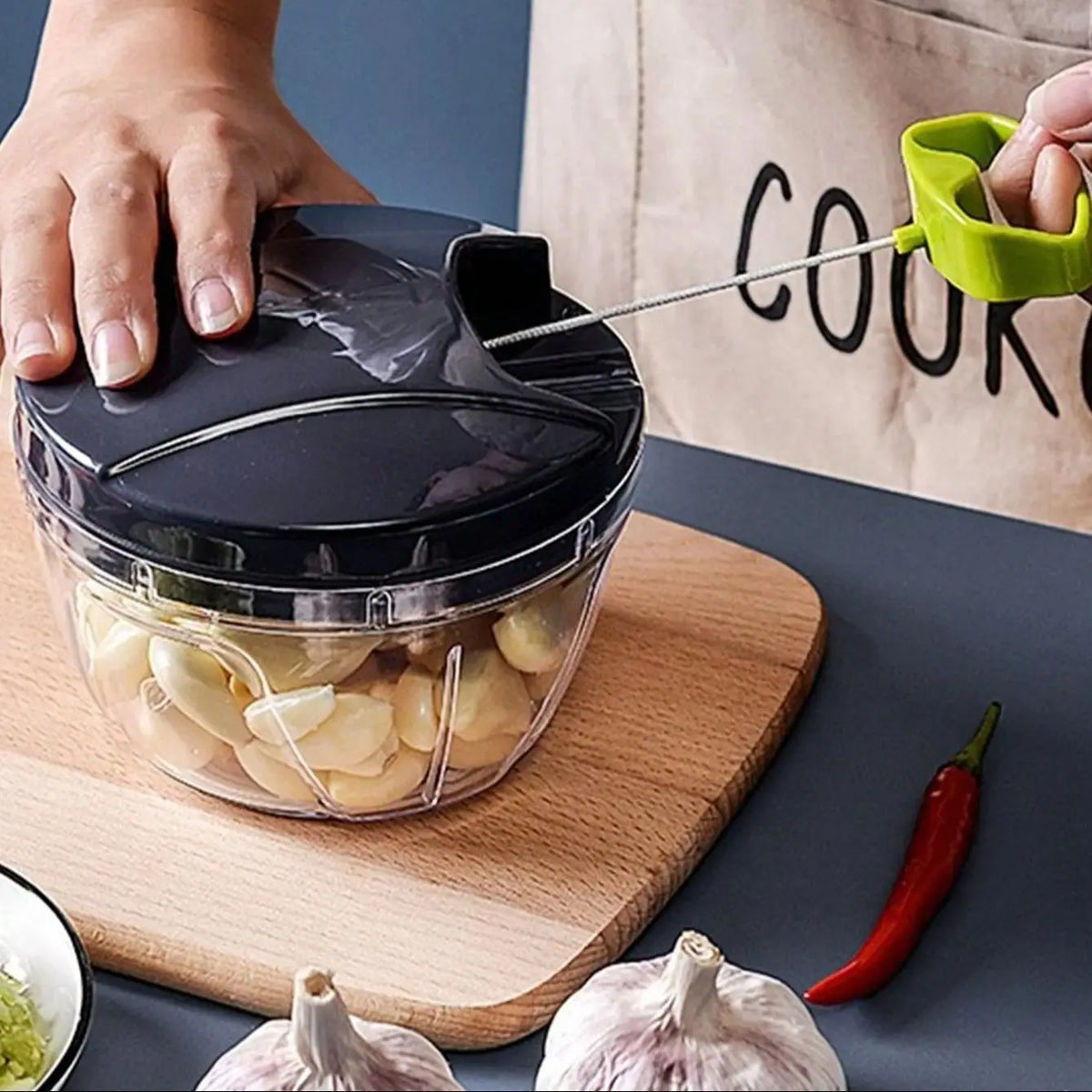 Multi Meat Mincer Garlic Chopper Onion Cutter Rotate