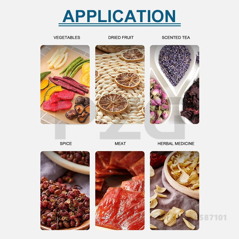 Commercial Industrial Fruit Food Dryer 32 48 80