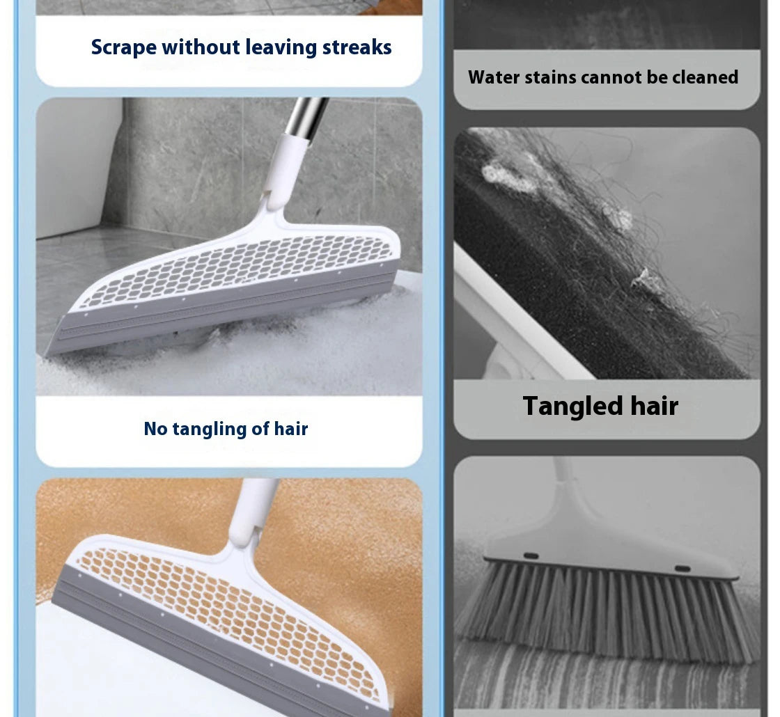 Silicone Scraper Broom Magic Wiper High Place Glass