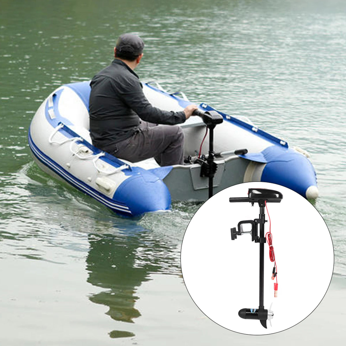 Boat Engine 12v 18lbs Brushed Multi Gear Electric