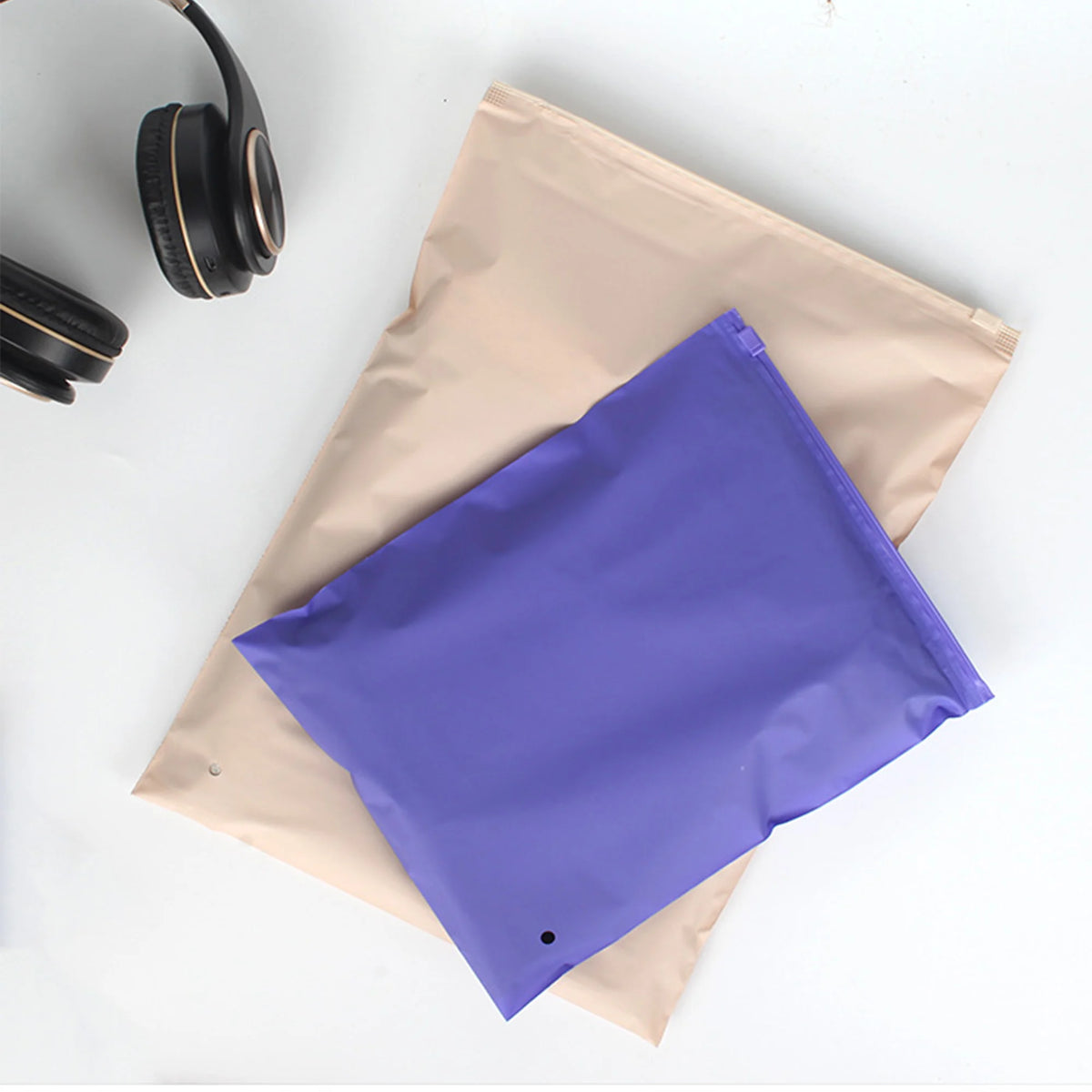 Custom Frosted Zipper Bag Storage Bag Clothing Swimsuit