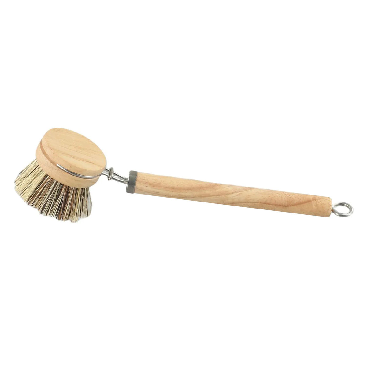 Bamboo Dish Scrub Brush Wooden Cleaning Scrubbers Cleaning