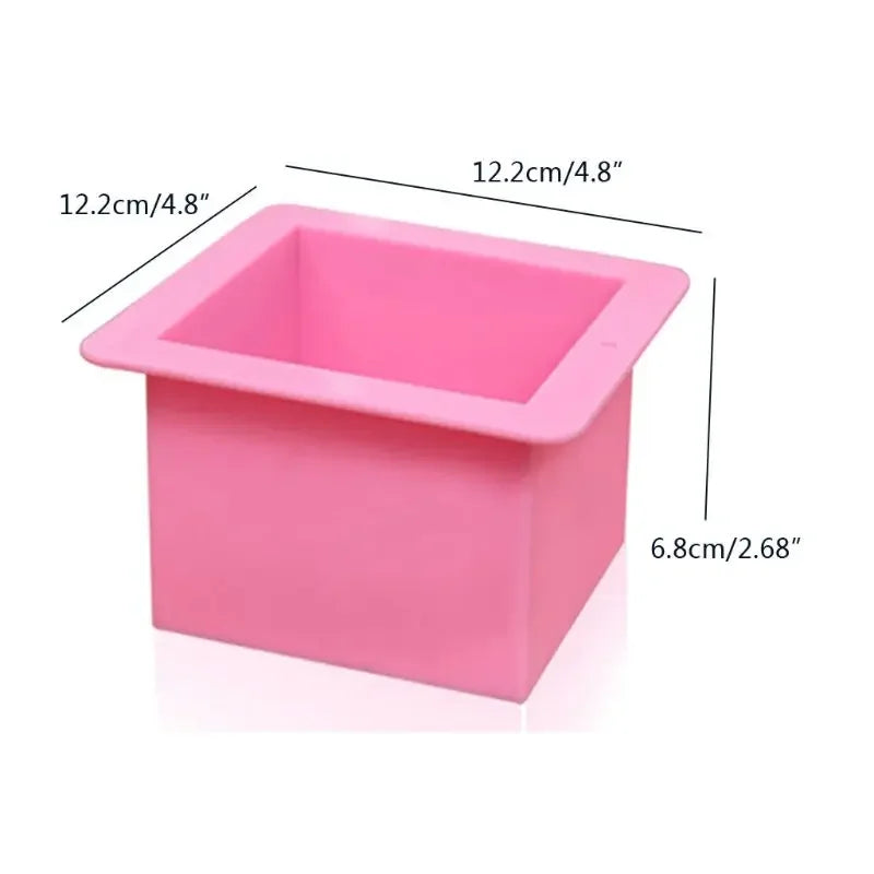 12cm/5 Super Large Cube Square Silicone Mold Resin