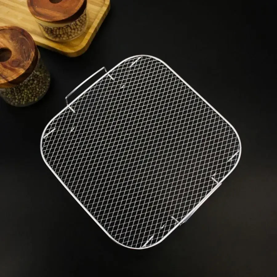 Stainless Steel Air Fryer Grill Square Air Fryer