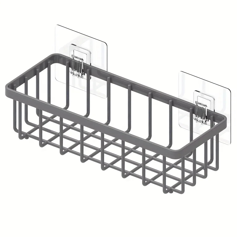 Easy-To-Install Sink Organizer No Drilling Required Multipurpose