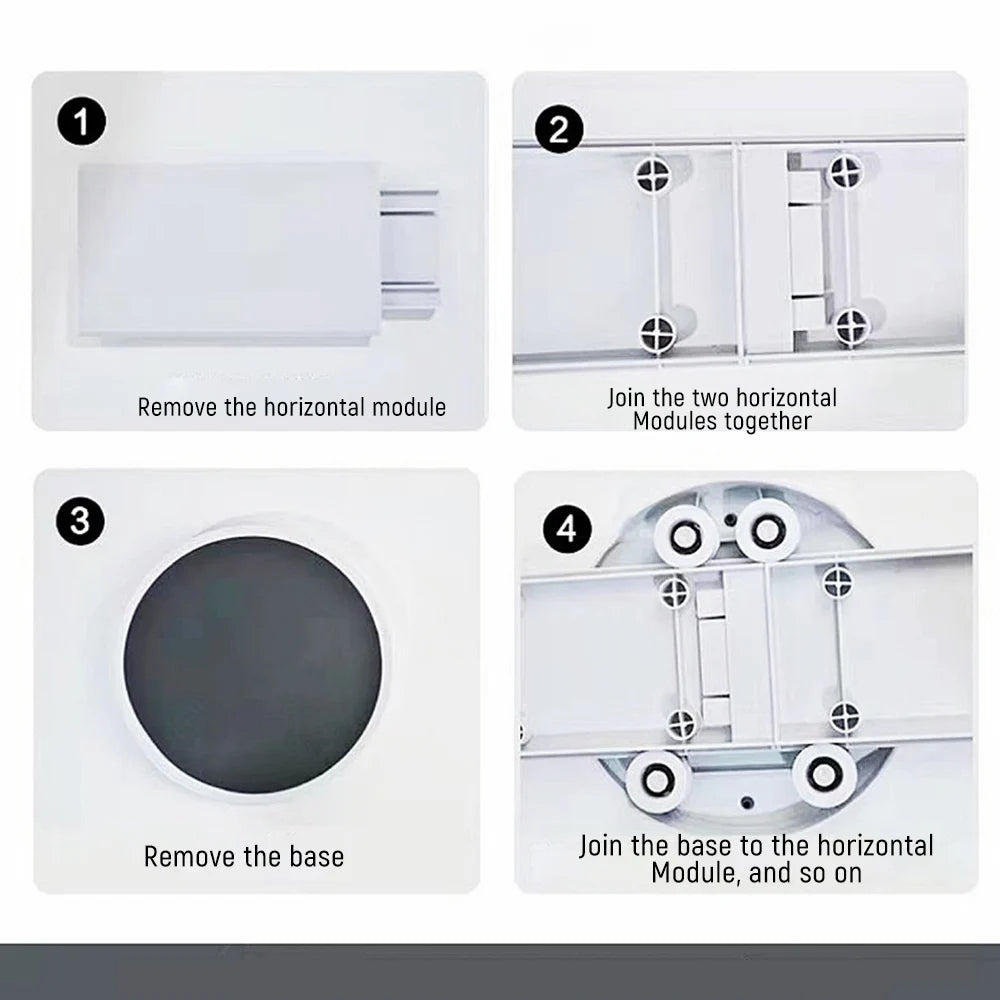 Table Turntable Dining Turntable Tray 360 Rotation Versatile