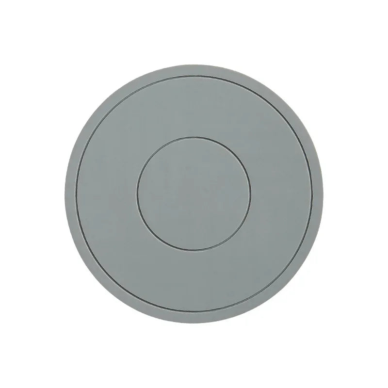 High Temperature Resistant Thickened Silicone Coaster Round
