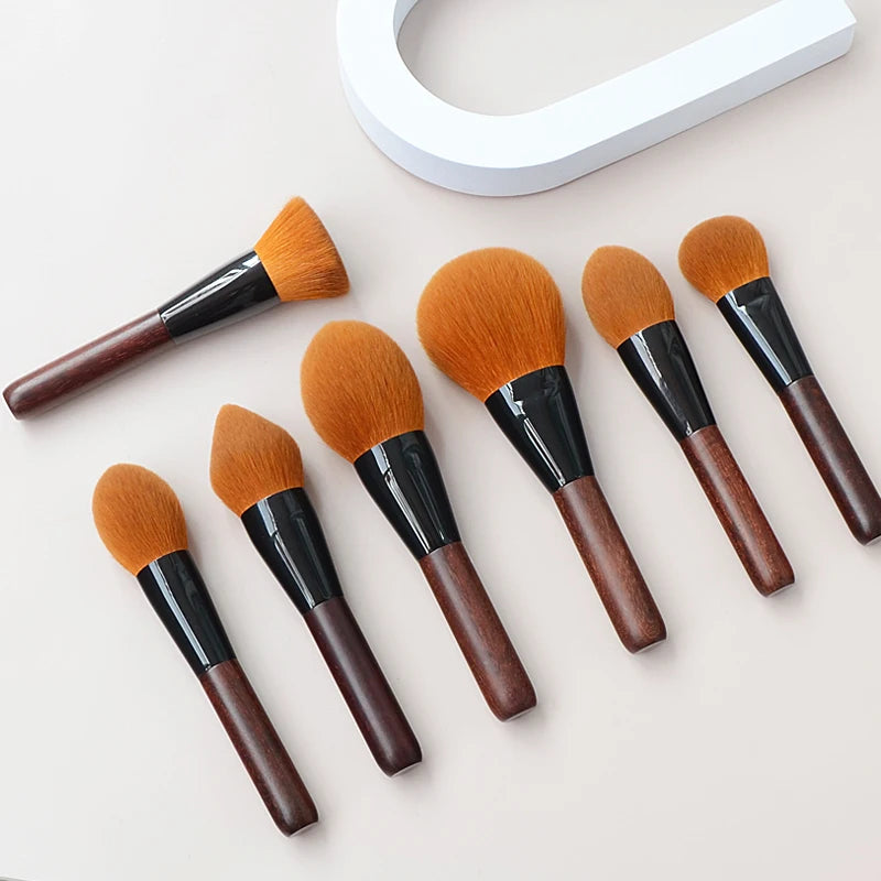 Soft Tiny Tips Goat Hair Handmade Makeup Brush