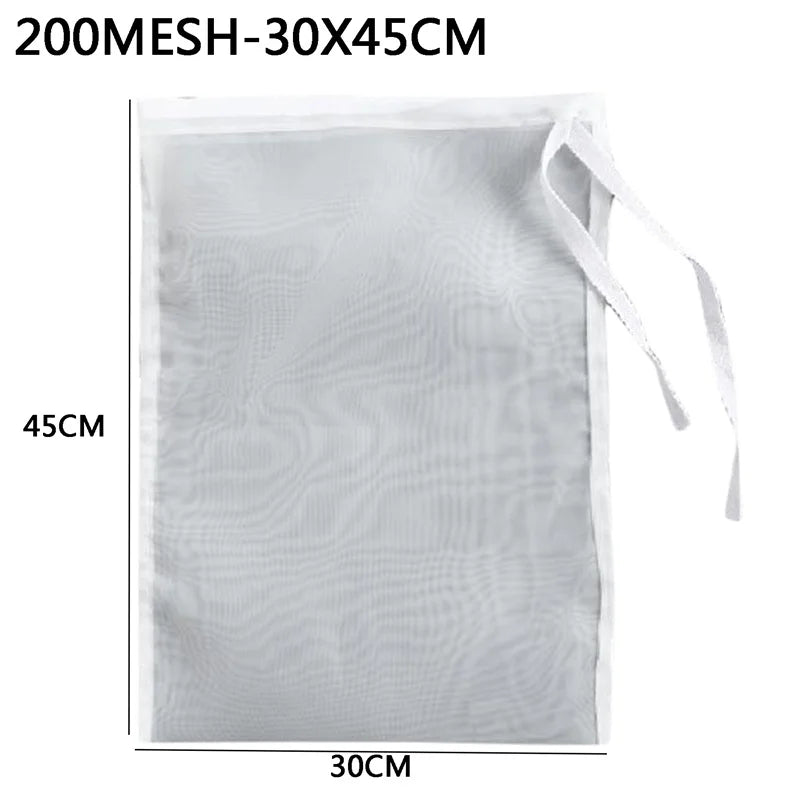 Nylon Filter Bags Vegetable Milk Strainer Sieve Drain