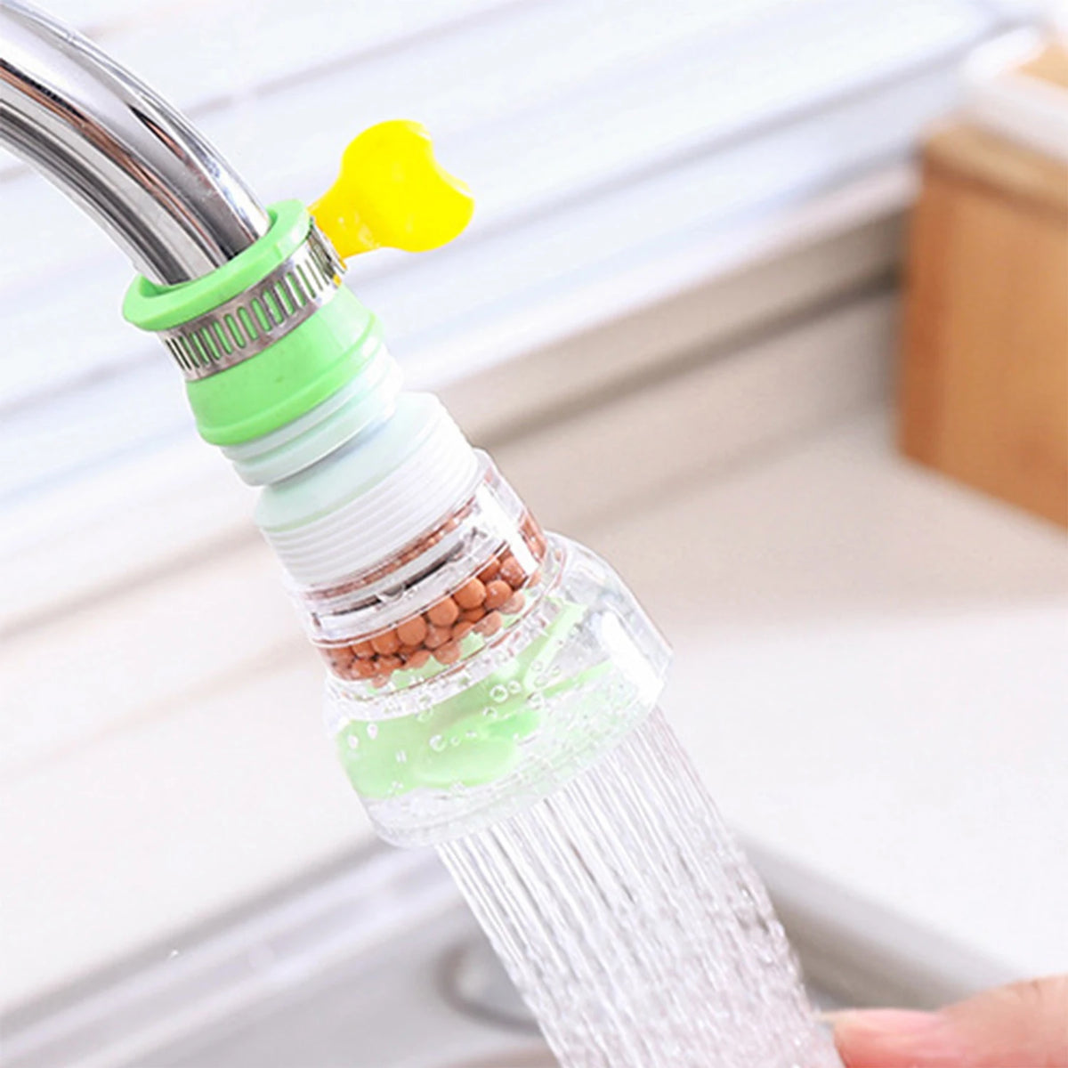 Universal 360 Rotation Faucet Bubbler Swivel Water Saving