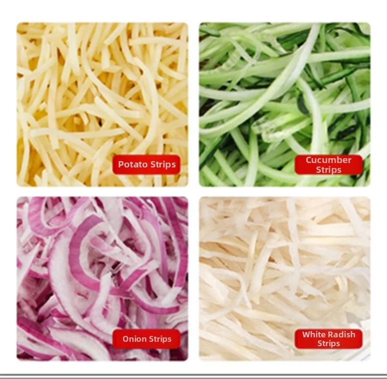 Commercial Multi-Function Electric Vegetable Cutter Automatic