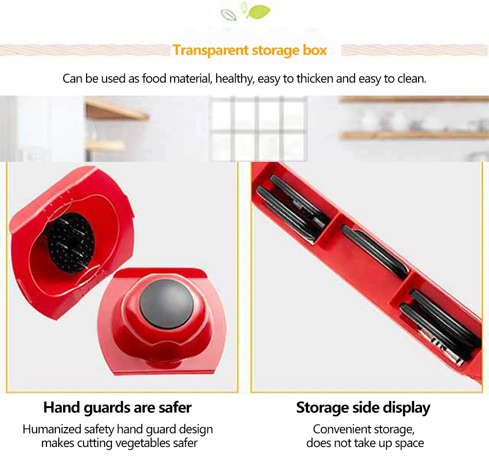 Vegetable Cutter Steel Blade Slicer Potato Peeler Carrot