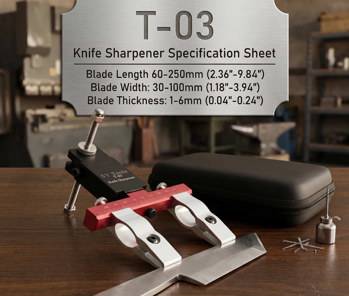 1pc Knife Sharpeners Metal 360 Degree Flip Clip