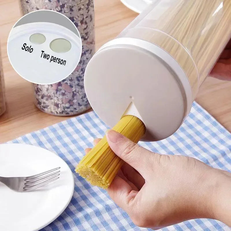 Noodles Sealed Can Food Grade Plastic Storage &