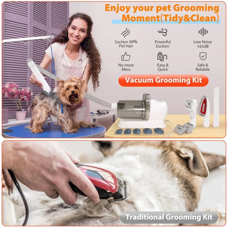 Zongyan Pet All In One Grooming Vacuum Kit