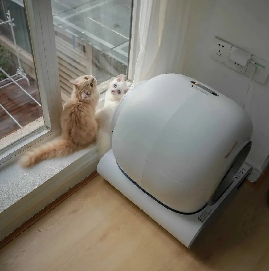 Smart Cat Litter Box Pets Automatic Cleaning Electric