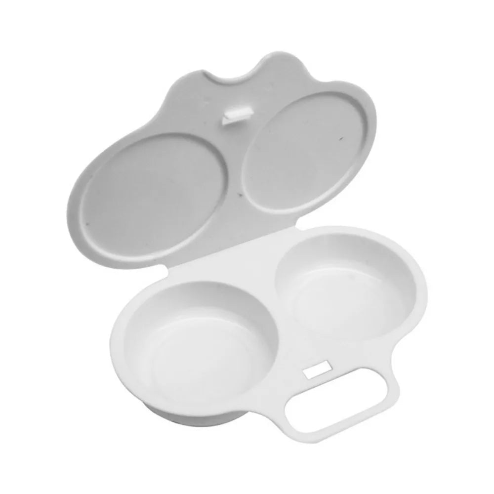 Food Grades Plastic Microwave Cooking Eggs Steamer Convenient