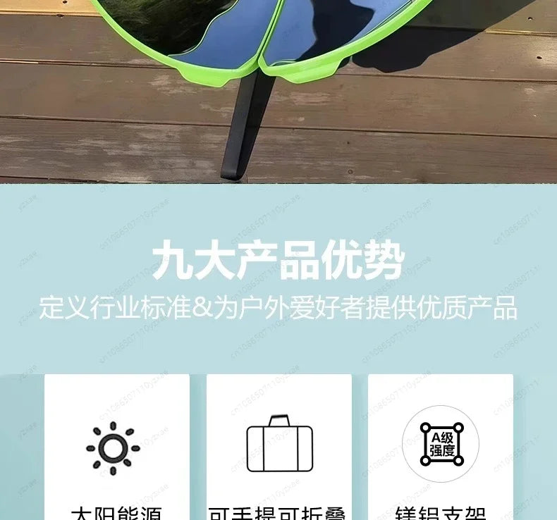 High Efficiency Parabolic Solar Oven - Boils Water