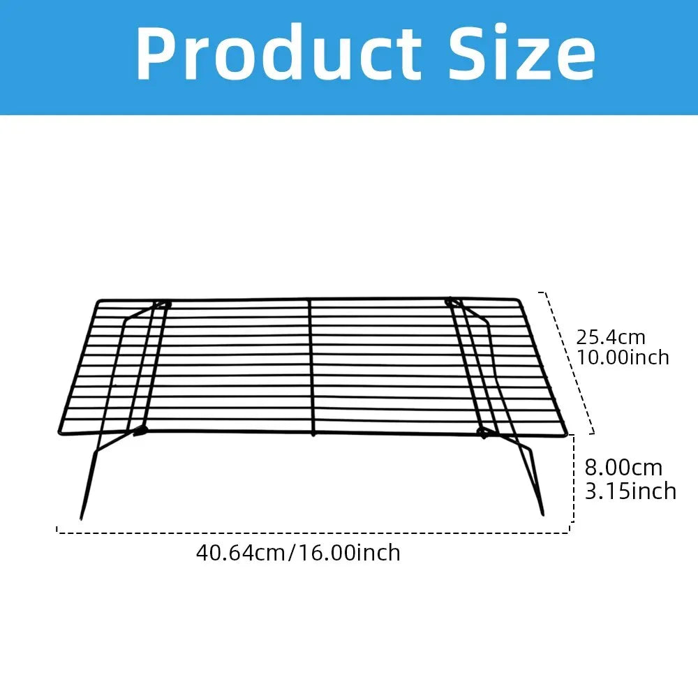 Non Stick Wire Grid Baking Tray Cake Cooling