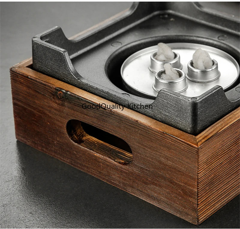 Japanese Barbecue Stove Beef Steak Plate High Temperature