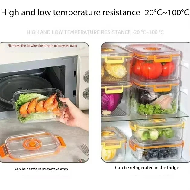 Vacuum Fresh-Keeping Box Refrigerator Sealed Canister