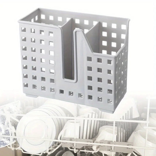 1pc Dish Rack Dishwasher Wall-Mounted Chopsticks Straw Storage