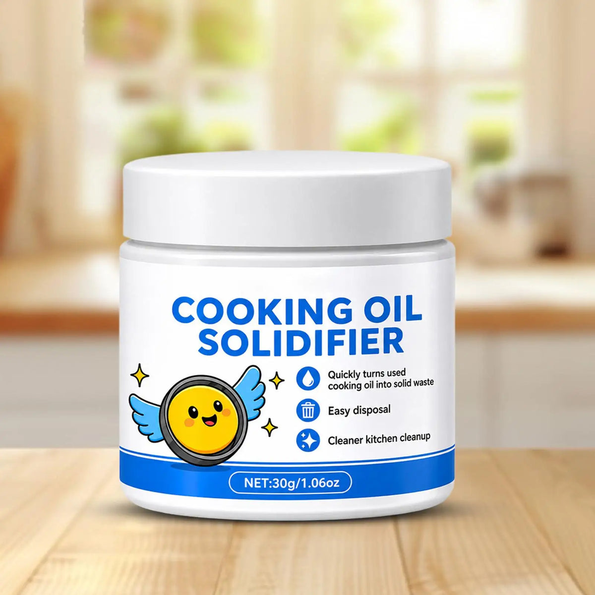 30ml Natural Oil Solidifier Powder Grease Cleaner Disposal