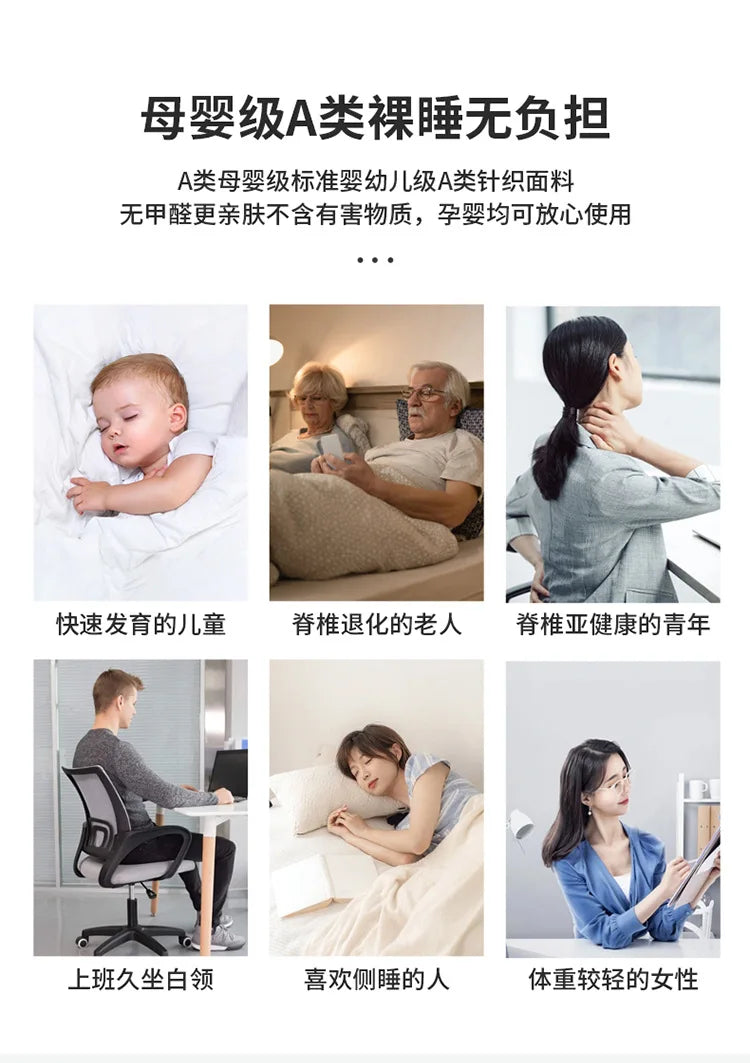 Latex Foam Mattress Topper Bed Thicken Memory Sponge