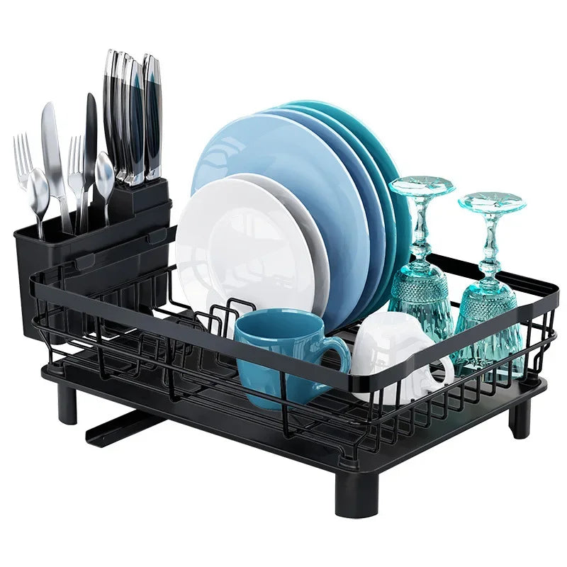 Drying Rack Dish Drainer Whth Drainboard Light Duty