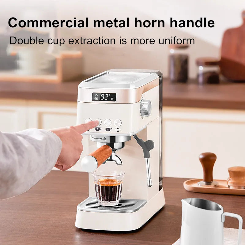 Pro Semi-Automatic Espresso Machine 20bar Pressure Compact Small