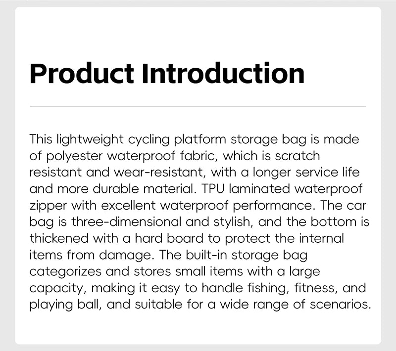 West Biking Bicycle Trainer Storage Bag Waterproof Bike
