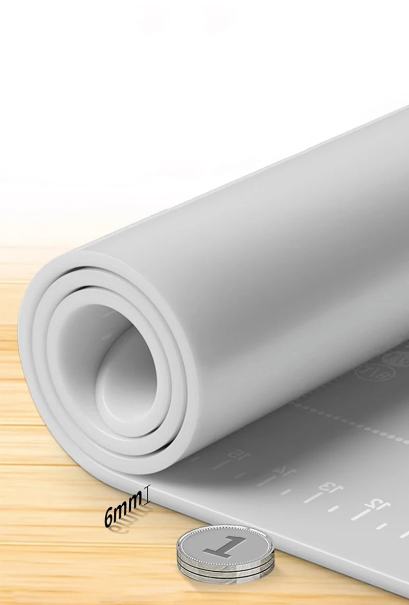 Pastry Board Extra Thick Non-Slip Silicone Baking Mat