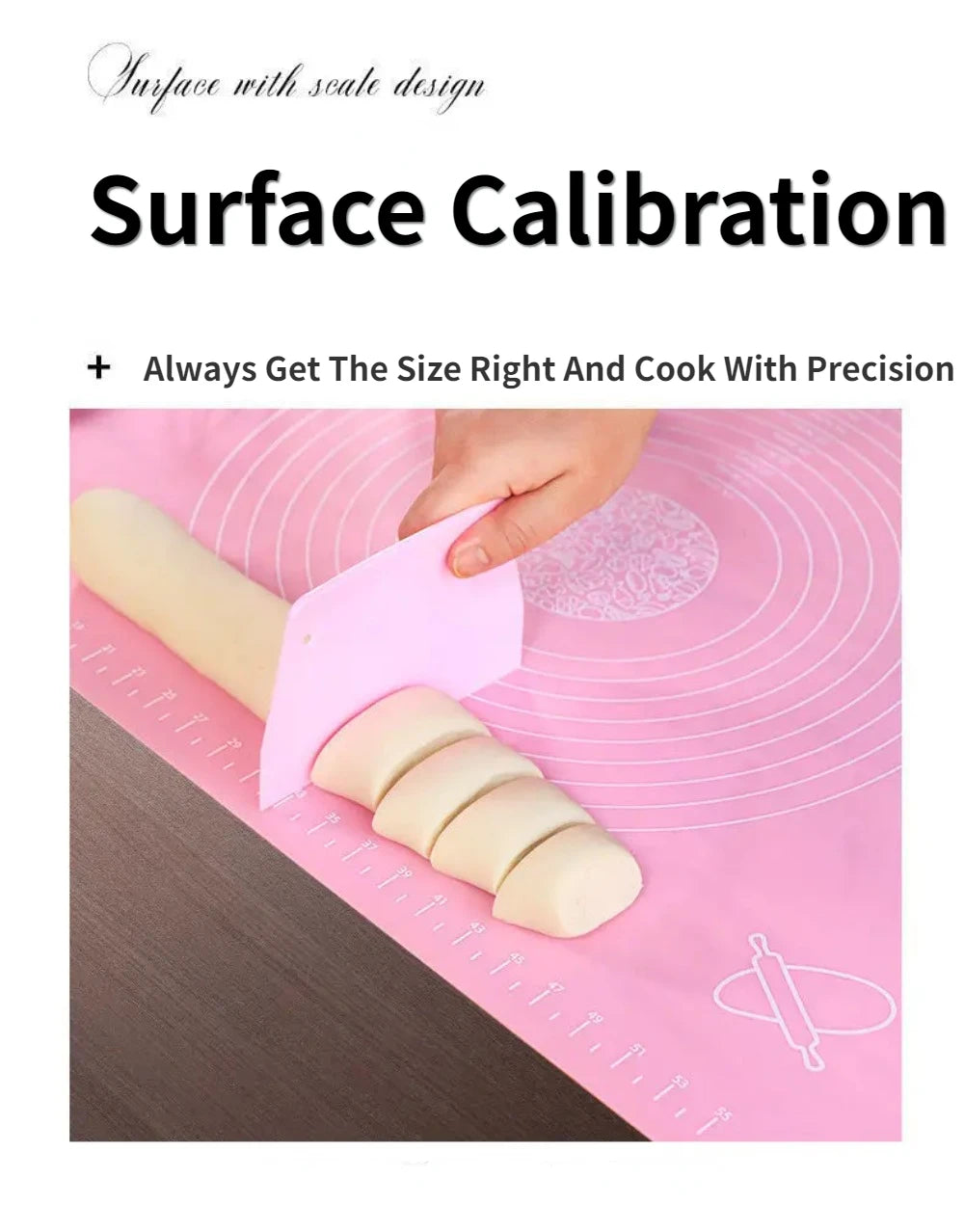 Silicone Baking Mat Pizza Dough Maker Pastry Cooking
