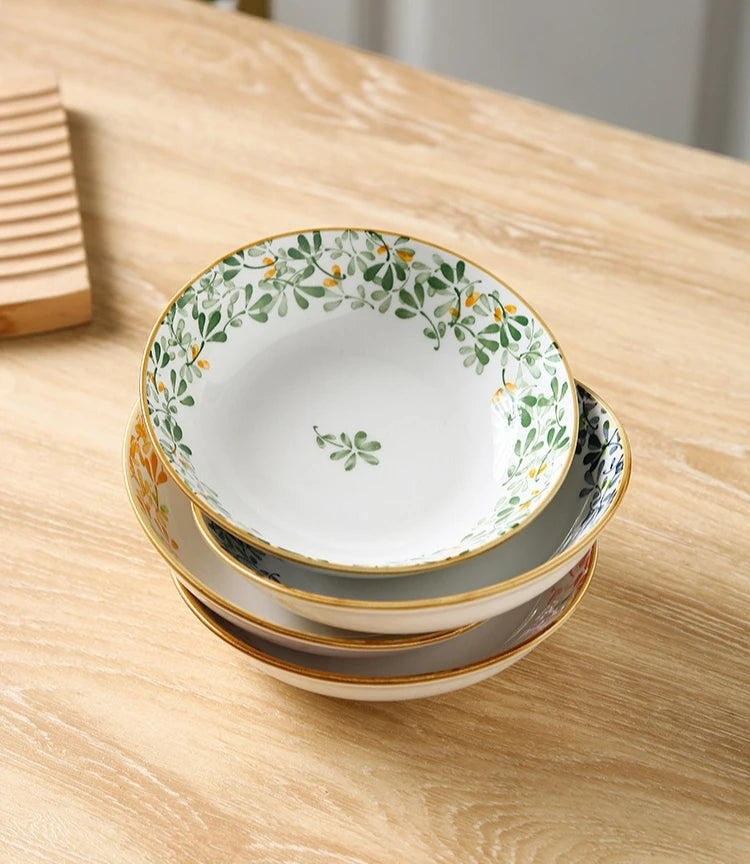 Japanese Style Ceramic Dessert Sauce Dish Plate Creative