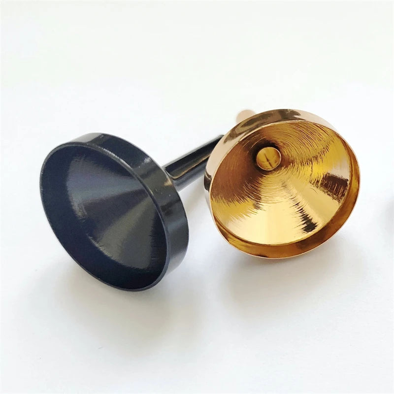 10/5/1pcs Stainless Steel Mini Funnel Detachable Filter